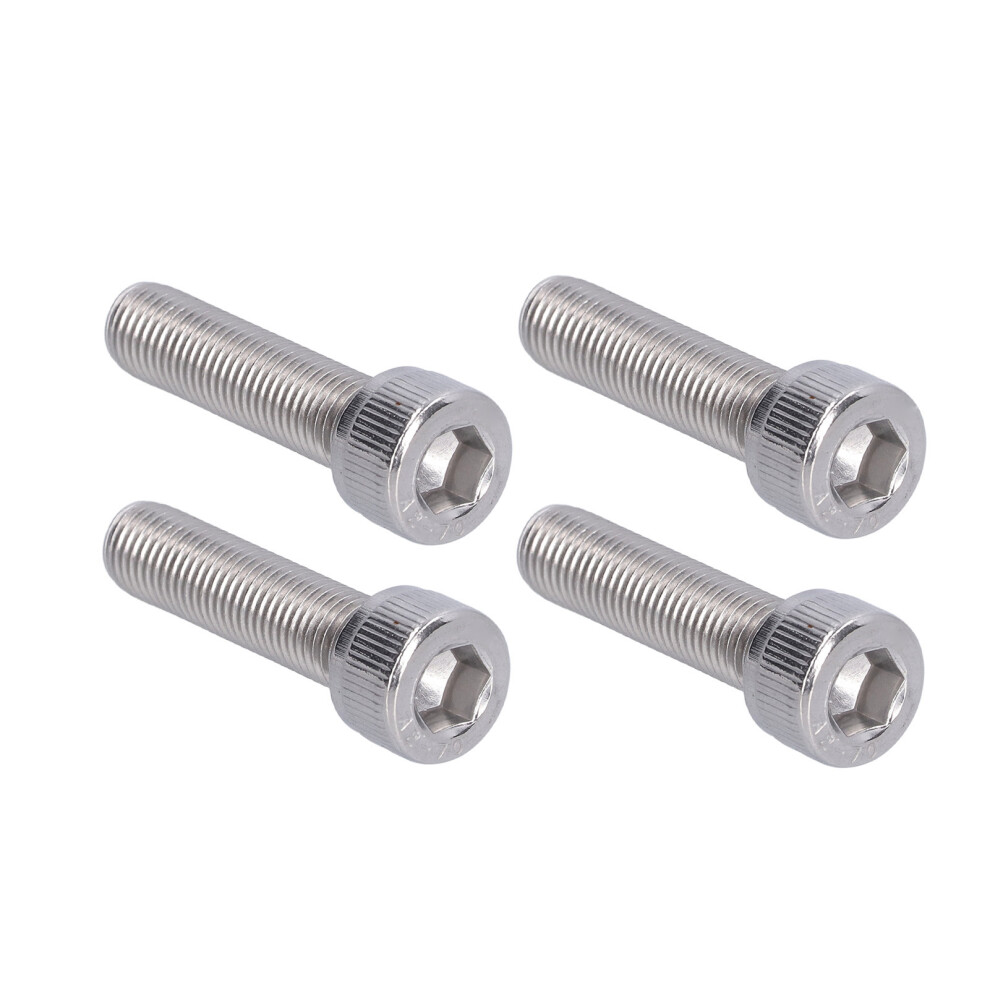 Hex Bolt Socket Cap Screw M10x40 A2 Stainless Steel 1.25Mm Fine Pitch 4Pcs 9381376726222