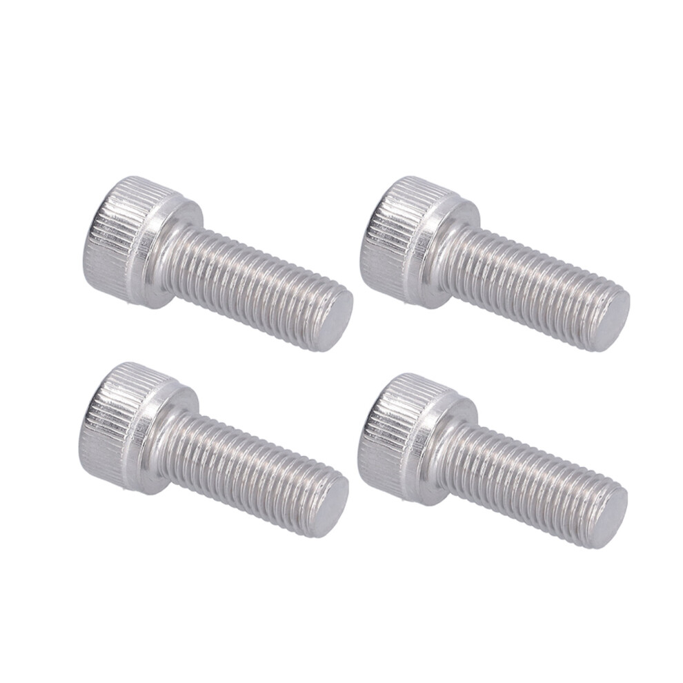 A2 Stainless Steel 4Pcs Hex Bolt Socket Cap Screws M10x25 Fine Pitch Fasteners 4041376726282