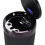 LED Car Ashtray with Blue Light Fireproof Design Black 3W 8