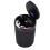 LED Car Ashtray with Blue Light Fireproof Design Black 3W 9