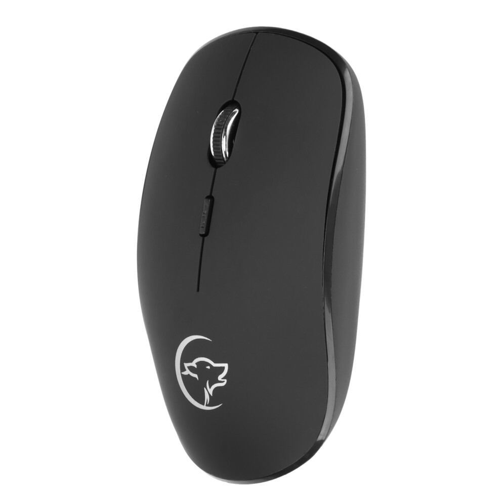 Wireless Mouse G834 1200/1600/2400 Dpi Ergonomic Optical, Black 4221376727780