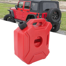Red 5L 1.3 Gallons Fuel Oil Tank for Cars Motorcycles UTV ATV Off-Road