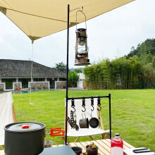 Leichtes Aluminium-Faltrucksack mit Haken, 72 cm hoch