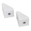 5Pcs Aluminum Right Angle Corner Brackets for Smart Robots Model 3204 11