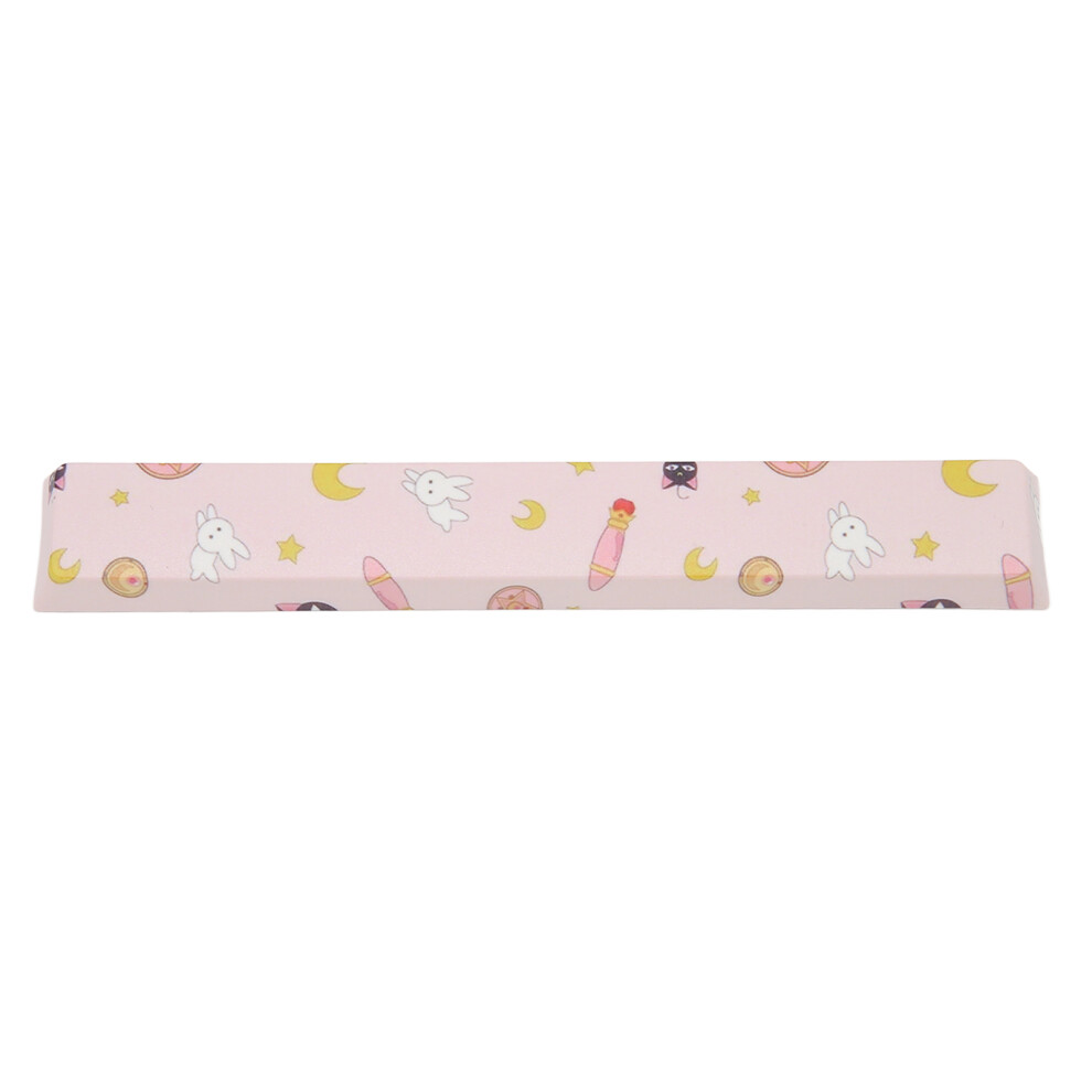 Colorful Pbt Spacebar Keycap For Universal Mechanical Keyboard, Cute Cartoon Design 4691382360002