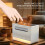Witte Ruis Machine Diffuser Lucht Aroma Diffuser Luchtbevochtiger met 8 Witte Ruis, Nachtlampje, -Luidspreker 4