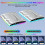 Charging Stand, Multifunctional LED Cooling Stand with Charging Station, 2 Controllers for PS5 PS5 SLIM Console White 5