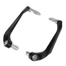 2pcs Aluminium Alloy Motorcycle Levers Guard for Mountain Bikes Silver