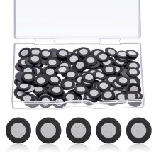 200 Stuks 3D Magnetische Tracking Dot voor Scanner Binnen 6,0 mm Buiten 10 mm Scanreferentiepuntmarkering voor 3D-Scannen
