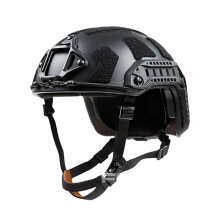 Tactical SF Super High Cut Helmet for Airsoft and Paintball - TB1315B, Lightweight, Adjustable Size, Durable Material
