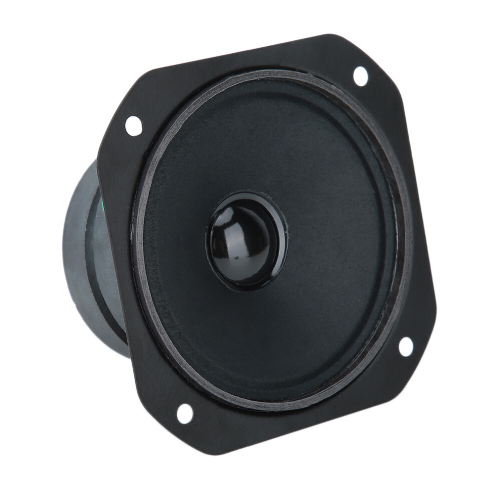Full-Range Speaker With Copper-Clad Aluminium Material, 4-Ohm Impedance 3-Inch 85Mm Dual Magnetic Driver For Ktv Stage Audio, Rubber Surround High 9009791775747