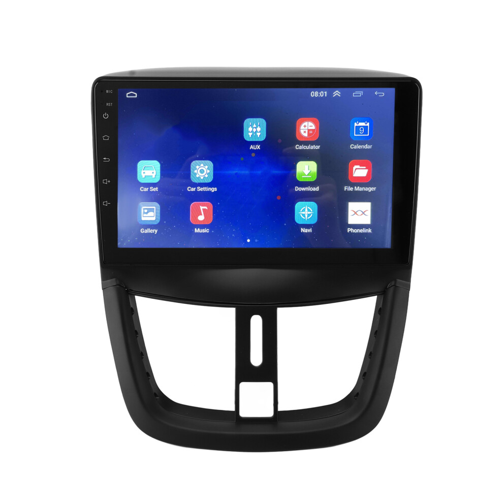 9In Car Multimedia Player Quad Core 1Gb+16Gb 1024X600 Replacement For Peugeot 207 3331382360398