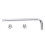 Supporto antenna in acciaio inox per Dmax Silver 3