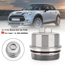 1pc Oil Filter Housing Cover Cap 79J106 Equipments For Mini Cooper 1.6L 2002-2008 04693352AA 79J106 55231649 15358 Parts Useful