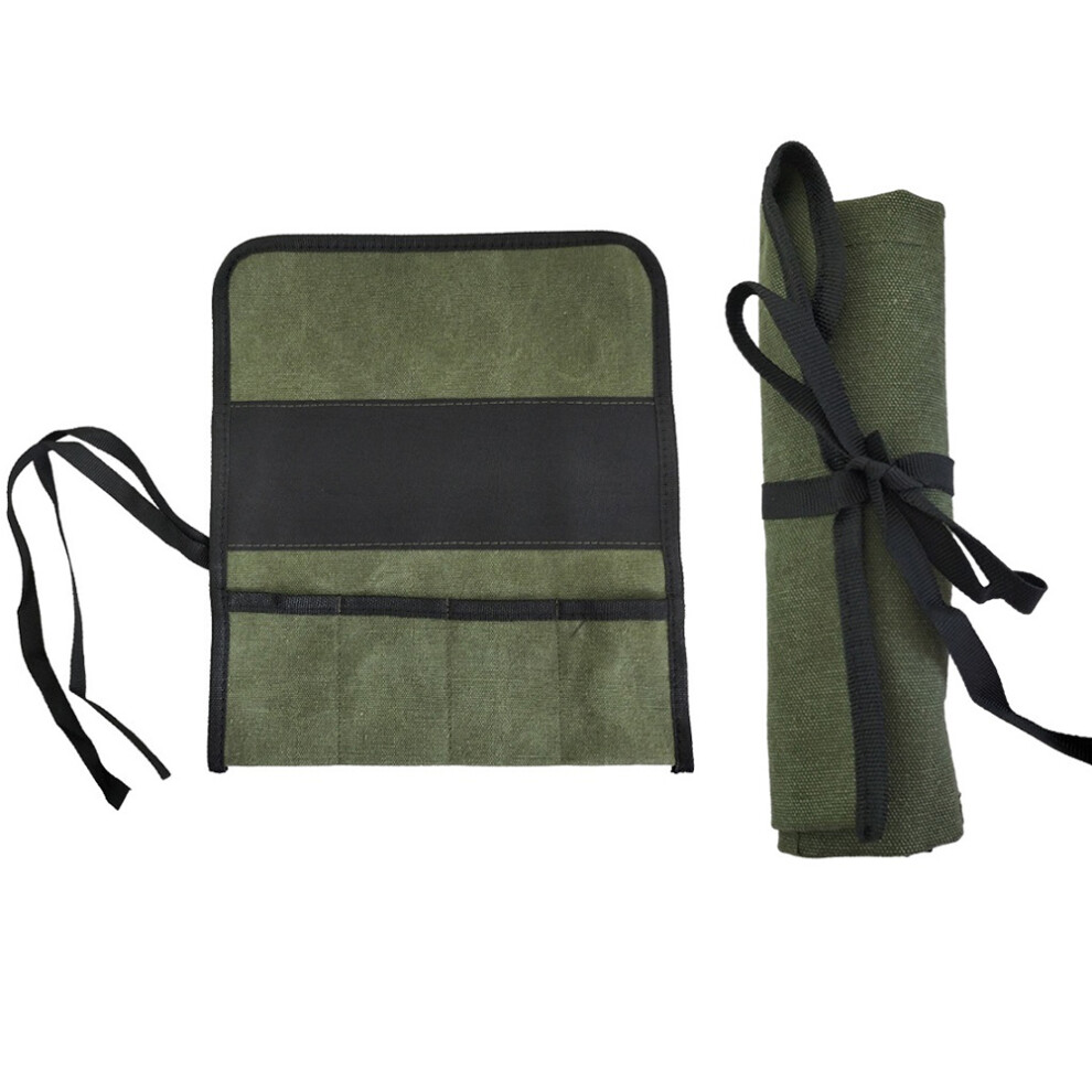 Multi-Purpose Tool Bag Roll Up Tool Bag Wrench Pouch Hanging Tool Storage Bag Screwdrivers Sockets Tools Organizer Bag 6935161532517