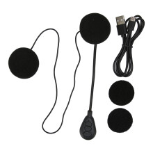 Bluetooth Headset For Motorcycle Helmet, Waterproof Sports Headset With Noise Reduction High Sound System Hands Free Music Call Control Easy To