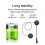 Bluetooth 5.0 Motorradhelm-Headset Stereoklang Sprachmikrofon 8