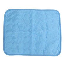 Tapis rafraîchissant pour chiens et chats, en tissu auto-rafraîchissant, double face en maille respirante, réutilisable, effet soie glacée,