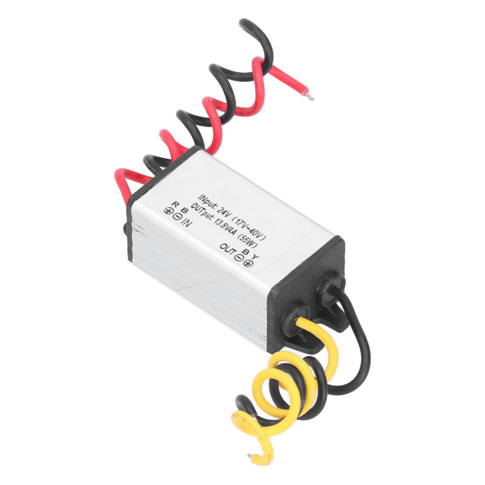 Dc Buck Converter 24V To 13.8V 4A 55W Waterproof Power Supply 3051376740059
