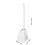 Hanging Golf Toilet Brush, Long Handle, White, 415mm 10