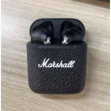 Marshall Minor III True Wireless Earbuds - 12mm Drivers, 25h total Playtime, Wireless/USB-C Charge, Touch Controls - Black