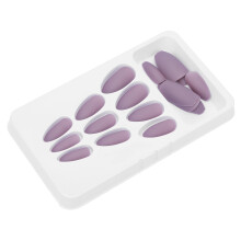 24 Stücke Nail art Tipps Set Matte Reine Farbe