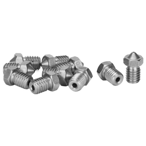 Ακροφύσιο σε σχήμα χωνιού, ιδανικό για Monoprice Select Mini, Prusa I3, Anet8, Anycubic I3Mega και άλλα, 2
