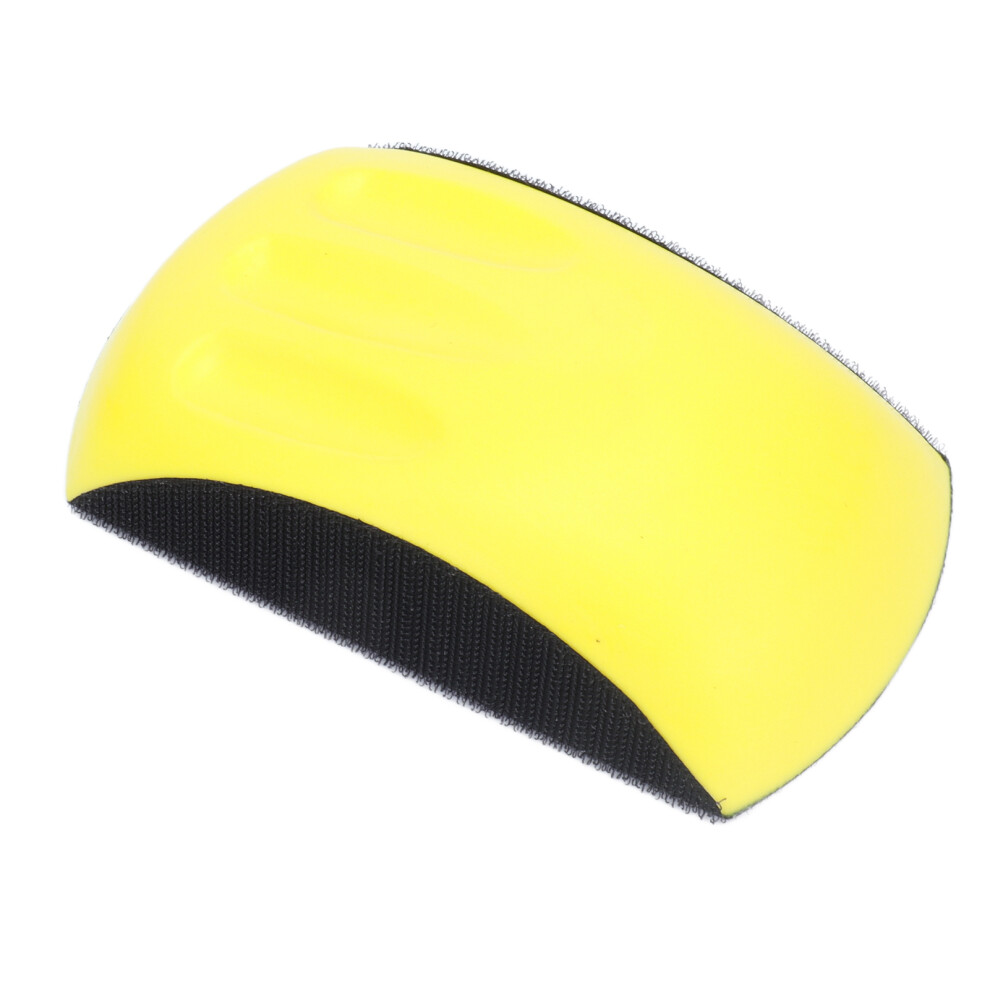 6In Mouse Shape Nylon Foam Sanding Block With Hook & Loop Pad 3571376743541