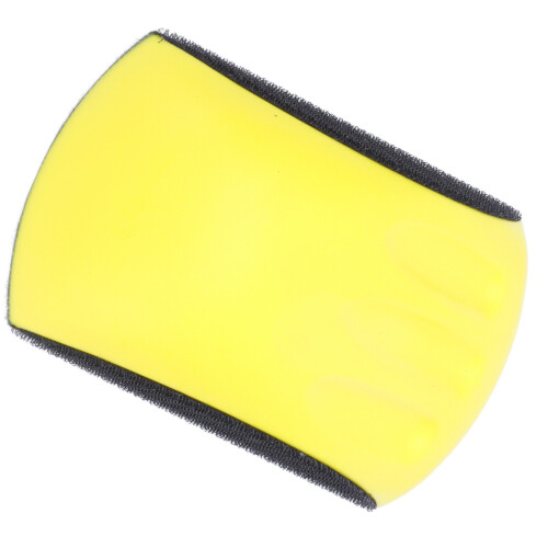 6in Mouse Shape Nylon Foam Sanding Block with Hook & Loop Pad 2