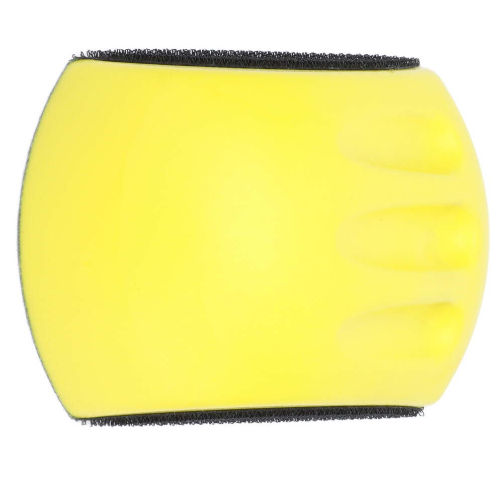 Portable 5In Sanding Block With Finger Grooves For Effortless Sanding 4621376743733