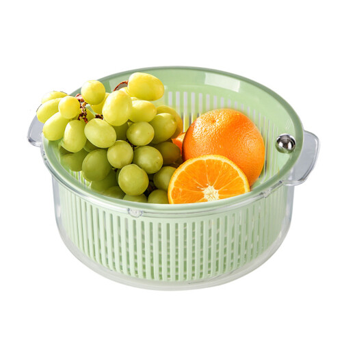 Küchensieb-Set mit Schüsselsieb, drehbarem 2