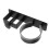Haartrocknerhalter, Aluminium, platzsparend, 5
