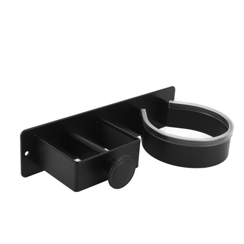 Haartrocknerhalter, Aluminium, platzsparend, 2
