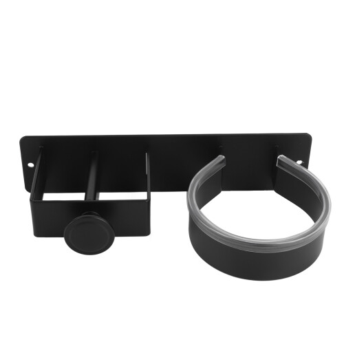 Haartrocknerhalter, Aluminium, platzsparend, 1