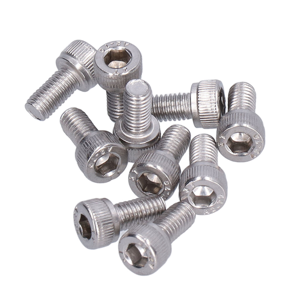 Versatile 30Pcs M5 A2-70 Metal Screws For Reliable Connection & Repair 7891376745953