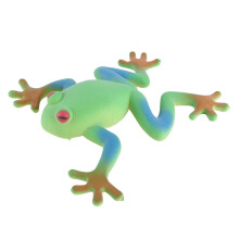 Dehnbare Gummifrosch-Sensory-Erleichterungs-Spielzeug Spaß-Stressvent-Spielzeug für alle Altersgruppen