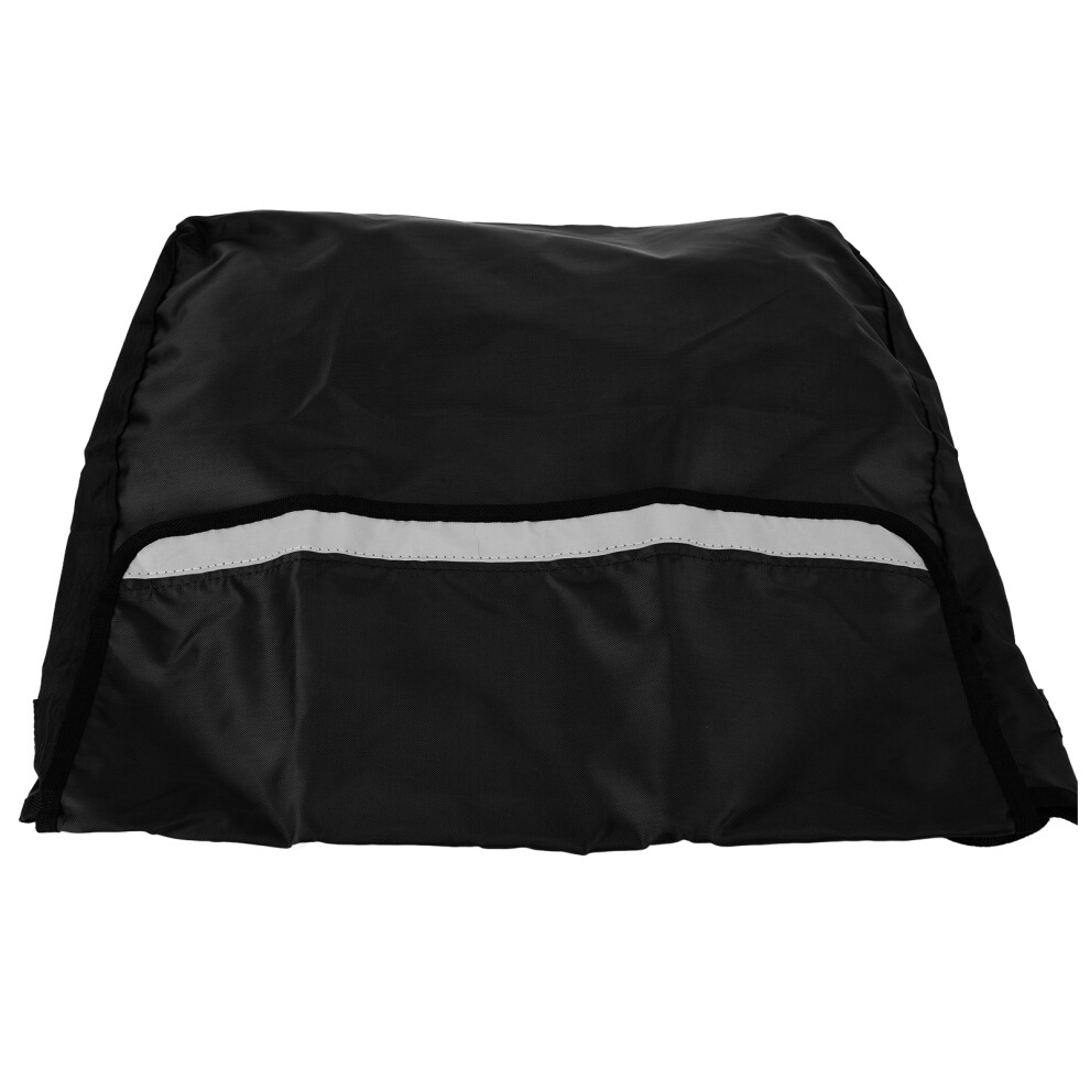 Black Large Capacity Oxford Wheelchair Hanging Bag For Mobility Scooter