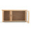 3ft Orpington Natural Finish Fully Assembled Hutch 5