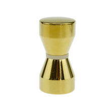 Nes Home Cone Brushed Brass Aluminium Shower Door Knob Handle