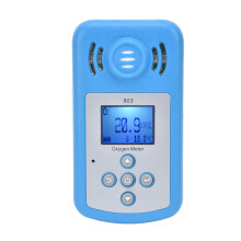 Digitale zuurstofgasanalysator, draagbare zuurstofanalysator met hoge precisie, geluids-, licht- en trilalarm, continue zuurstofmeting.