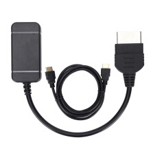 Convertitore di uscita HDMI, cavo di prolunga HDMI ad alta velocità con connessione Ethernet per retrogaming e streaming video ad alta definizione