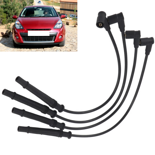 4Pcs Ignition Cable Set for Dacia Logan MCV II 2013-2019