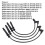 4Pcs Ignition Cable Set for Dacia Logan MCV II 2013-2019 8
