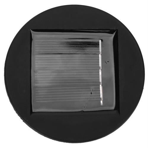 Waterproof Solar Lantern Battery Box Top With Smart Lighting Control, Warm White Led Solar Light Replacement Part For Customizable Garden Lighting