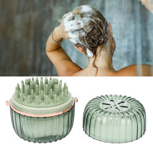 Double End ABS Hair Massager Wash Brush for Deep Cleaning & Itch Relief