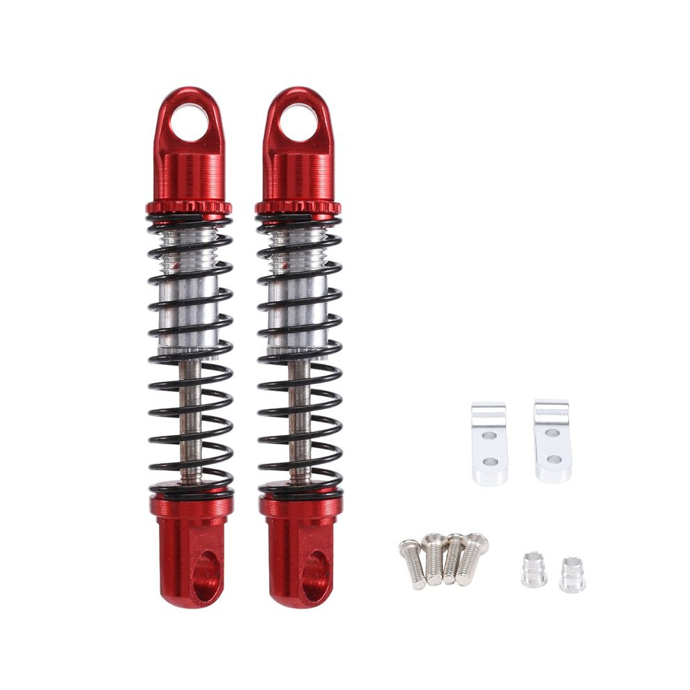 For Wpl D12 Rc Car Metal Rear Damper With Mount Fixed Upgrades Parts Accessories,1 6033556199960