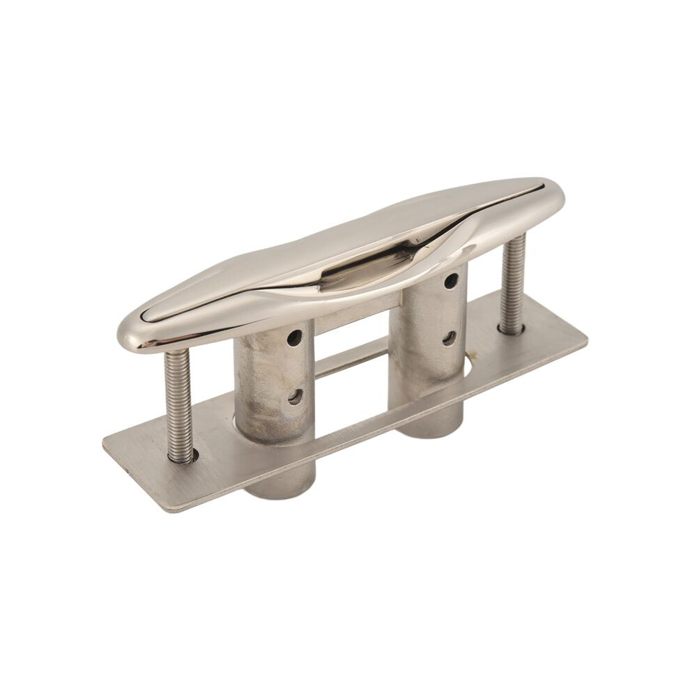 1Pc Marine 316 Stainless Steel Boat Pull Flush Mount Lift Cleat Bolts Yacht Boats Accessories 5 Inch 6031156793878