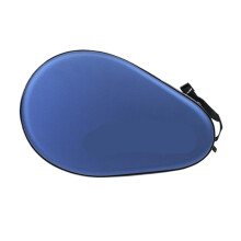 Table Tennis Bat Cover Waterproof Case, Racket Bag, Blue, Fits Standard Size Rackets