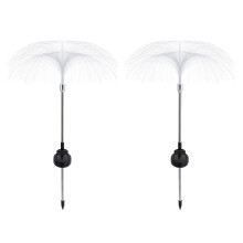 Waterproof Solar Garden Lights Jellyfish Style Garden Craft Supplies Decorative Wired Ribbon Multi Purpose Solar Decor, Outdoor Lighting With