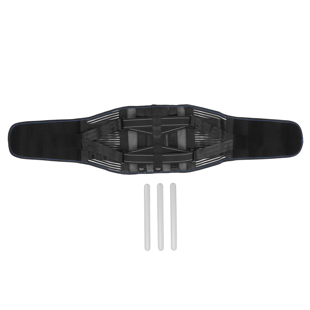 Adjustable Back Brace For Lumbar Pain Relief, Strong Support Lower Back Belt With Ultra Breathable Fabric For Sciatica Herniated Disc Scoliosis,